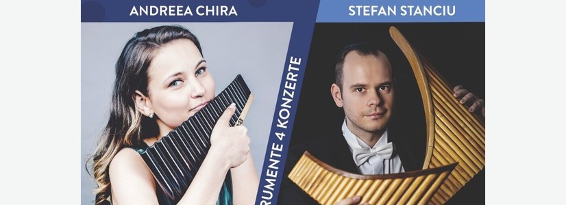 Konzertreihe „4 Instrumente 4 Konzerte“: Andreea Chira, Ștefan Stanciu & Syrinx Consort