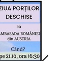 ZIUA PORȚILOR DESCHISE LA AMBASADA ROMÂNIEI