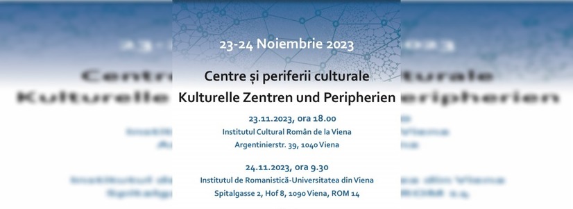 Conferința „Centre și periferii culturale”