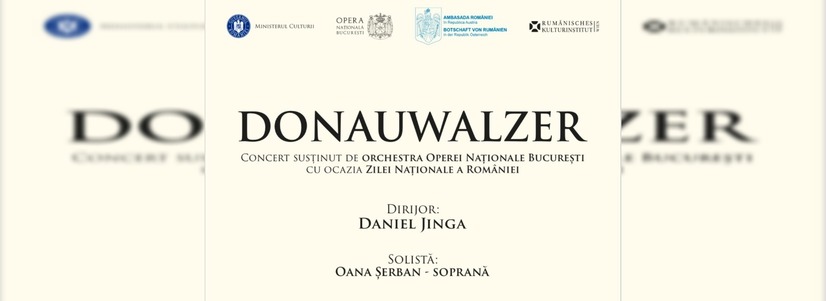 „Donauwalzer”: Konzert des Orchesters der Opera Națională București 