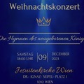 Concert de Crăciun „Die Hymnen des neugeborenen Königs”