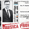 Concert Musica prohibita 80 de ani de la sfârșitul războiului: comemorarea victimelor Holocaustului